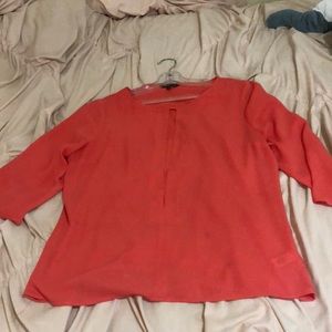 Coral Blouse